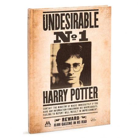 Cuaderno lenticular 3D Harry Potter - Imagen 1
