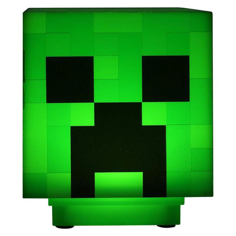 Lampara Creeper Minecraft - Imagen 1
