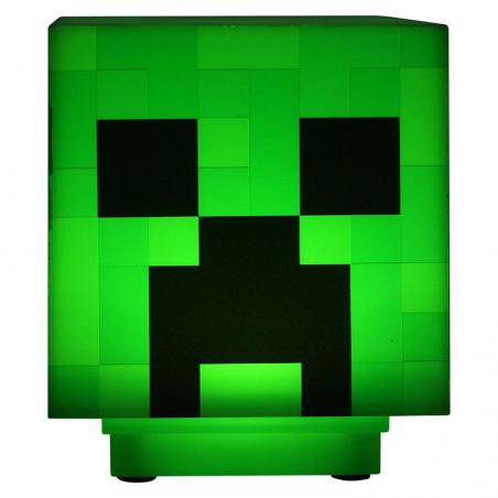 Lampara Creeper Minecraft - Imagen 1