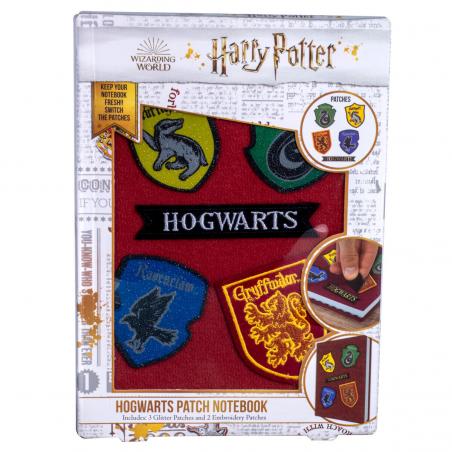 Cuaderno parches velcro Harry Potter - Imagen 1