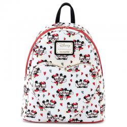 Mochila Mickey and Minnie Love Disney Loungefly 27cm - Imagen 1