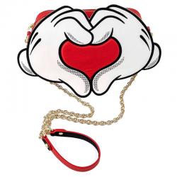 Bolso bandolera Mickey and Minnie Love Disney Loungefly - Imagen 1