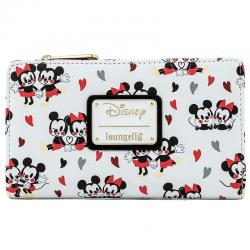 Cartera Mickey and Minnie Love Disney Loungefly - Imagen 1