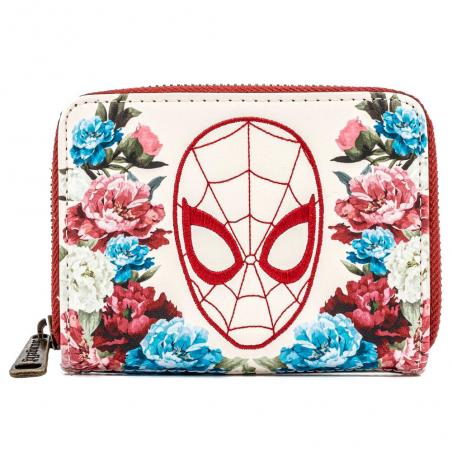 Cartera Floral Spiderman Marvel Loungefly - Imagen 1
