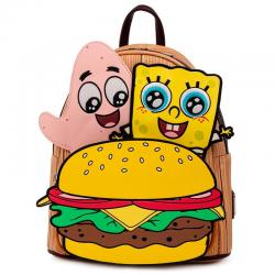 Mochila Crabby Patty Bob Esponja Loungefly 25cm - Imagen 1