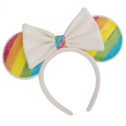 Diadema orejas Rainbow Minnie Disney Loungefly - Imagen 1