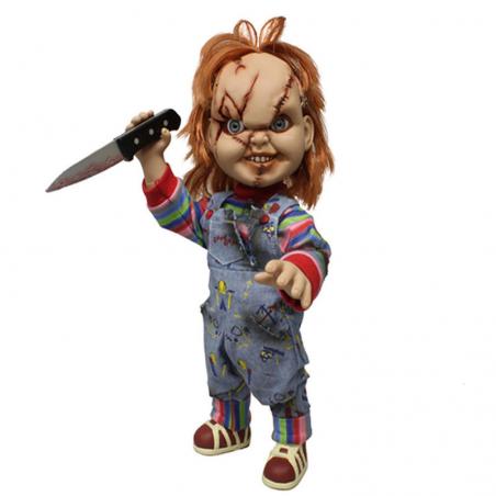 Figura Chucky El Muñeco Diabolico parlante 38cm - Imagen 1