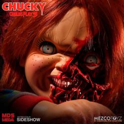 Figura Chucky El Muñeco Diabolico 3 Cara Pizza parlante 38cm ingles - Imagen 4