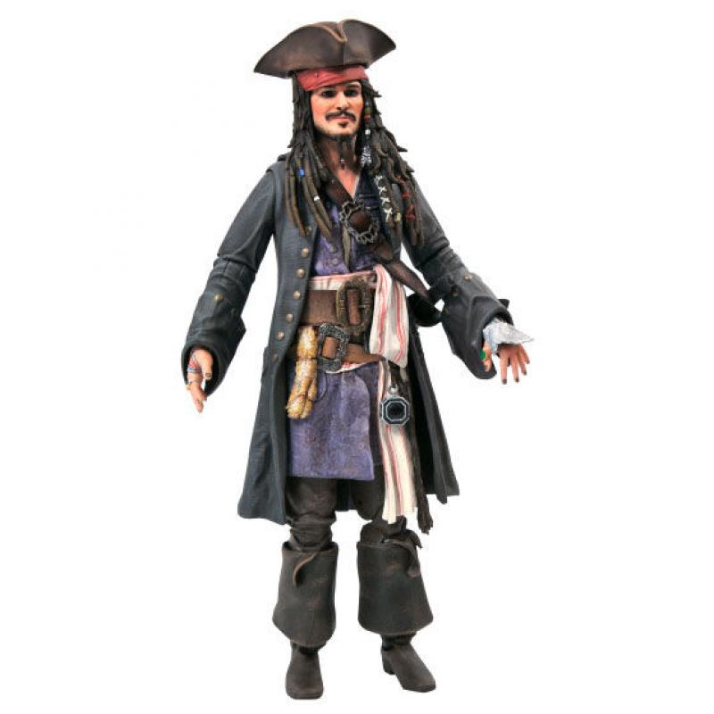 Figura Jack Sparrow Piratas del Caribe Disney 18cm - Imagen 1
