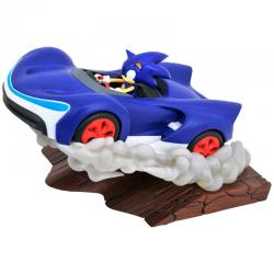 Figura dioramma Sonic Racers Sonic The Hedgehog 25cm - Imagen 1