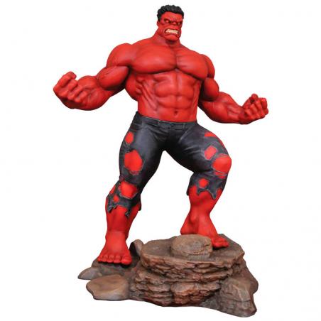 Figura diorama Red Hulk Marvel 25cm - Imagen 1