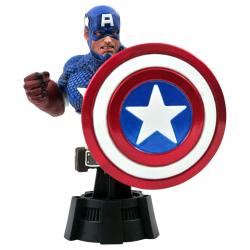 Busto Capitan America Marvel 15cm - Imagen 1
