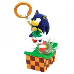 Figura diorama Sonic Sonic The Hedgehog 23cm - Imagen 1