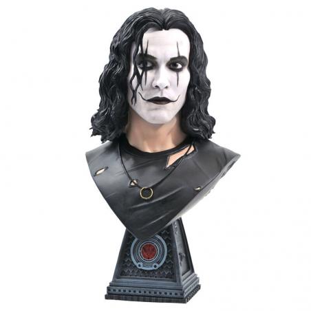 Busto Eric Draven The Crow 25cm - Imagen 1
