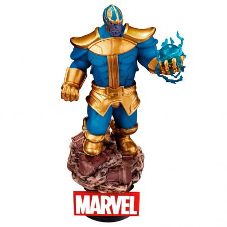 Figura Diorama Thanos Comic Version Marvel 15cm - Imagen 1