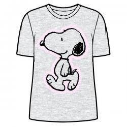 Camiseta Snoopy Gris adulto mujer - Imagen 1