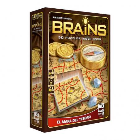 Juego BRAINS mapa del tesoro - Imagen 1