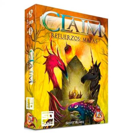 Juego mesa Claim Refuerzos Mapas - Imagen 1