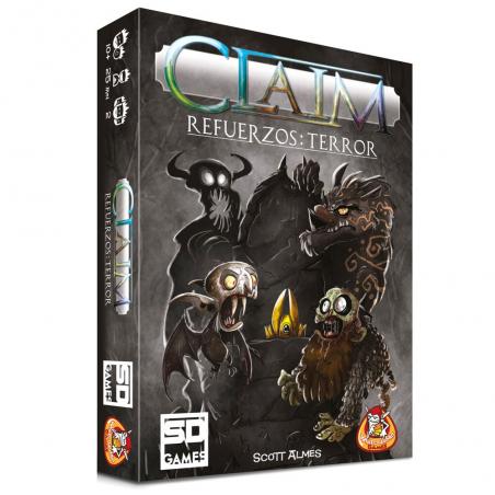Juego mesa Claim Refuerzos Terror - Imagen 1