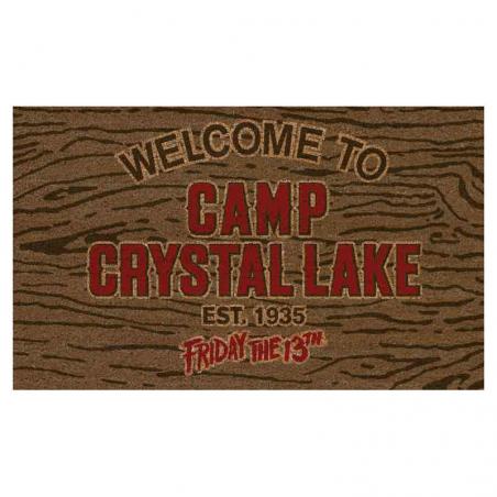 Felpudo Welcome to Camp Crystal Lake Viernes 13 - Imagen 1