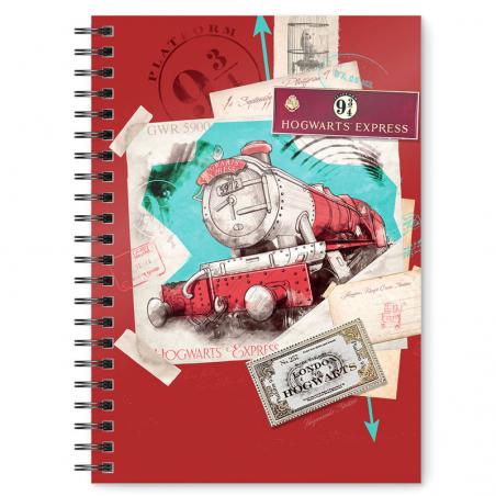 Cuaderno A5 Hogwarts Express Harry Potter - Imagen 1