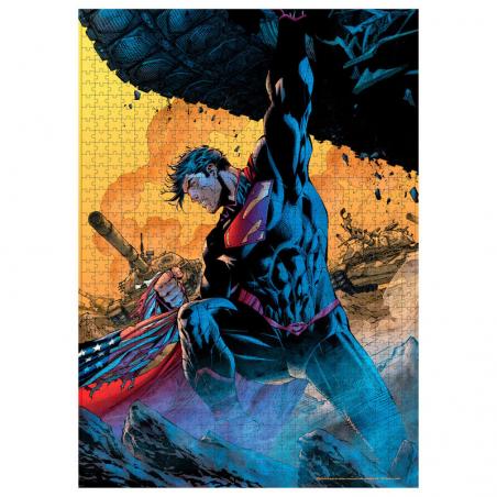Puzzle Superman Tanque DC Comics 1000pzs - Imagen 1