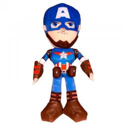 Peluche Action Capitan America Marvel 56cm - Imagen 1