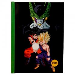 Cuaderno A5 Cell Final Battle Dragon Ball Z con luz - Imagen 1