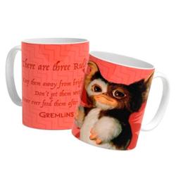 Taza There Are Three Rules Gizmo Gremlins - Imagen 1