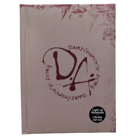Cuaderno Ejercito de Dumbledore Harry Potter con luz - Imagen 1
