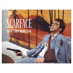 Poster cristal Tony Montana Scarface - Imagen 1