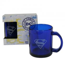 Taza transparente Superman DC Comics - Imagen 1