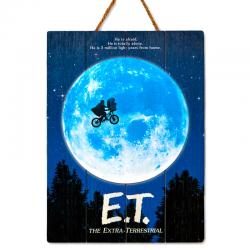 Cartel madera Woodart 3D Print E.T - Imagen 1