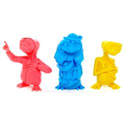 Set 3 minifiguras E.T. El Extraterrestre Collector Set 1982 Edition 5cm - Imagen 5