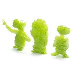 Set 3 minifiguras E.T. El Extraterrestre Collector Set Glowing Edition 5cm - Imagen 4
