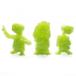 Set 3 minifiguras E.T. El Extraterrestre Collector Set Glowing Edition 5cm - Imagen 5