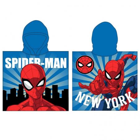 Poncho toalla Spiderman Marvel - Imagen 1