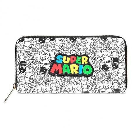 Cartera Logo Super Mario Nintendo - Imagen 1