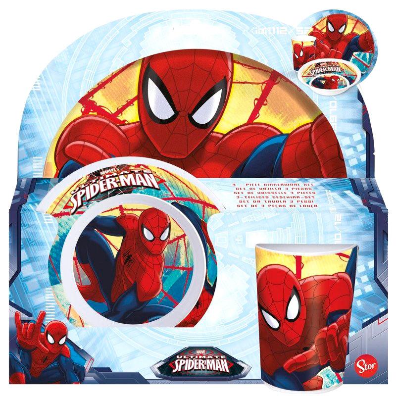 Set melamina Spiderman Marvel - Imagen 1