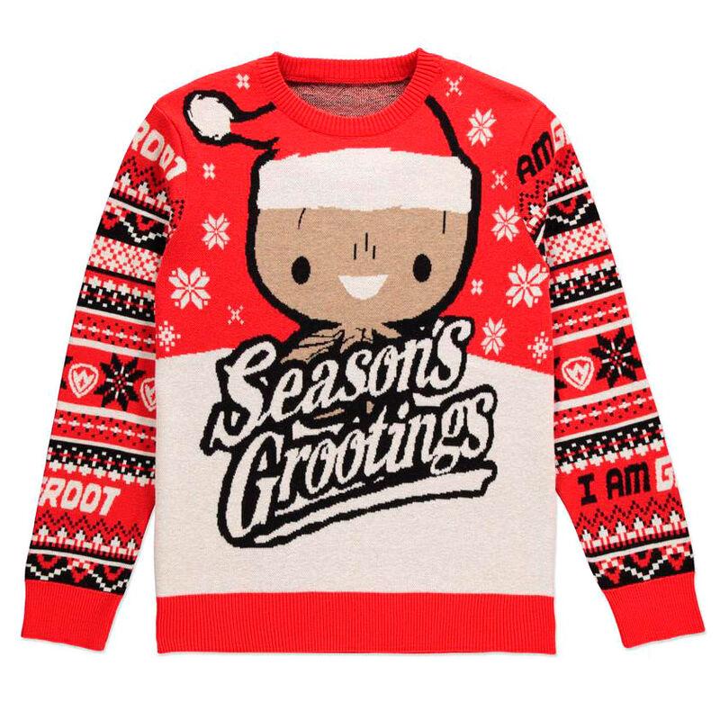 Jersey Navidad Groot Marvel - Imagen 1