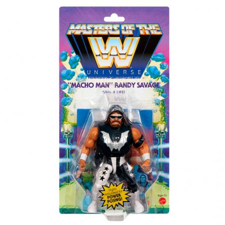 Figura Macho Man Randy Savage Masters of the WWE Universe 14cm - Imagen 1