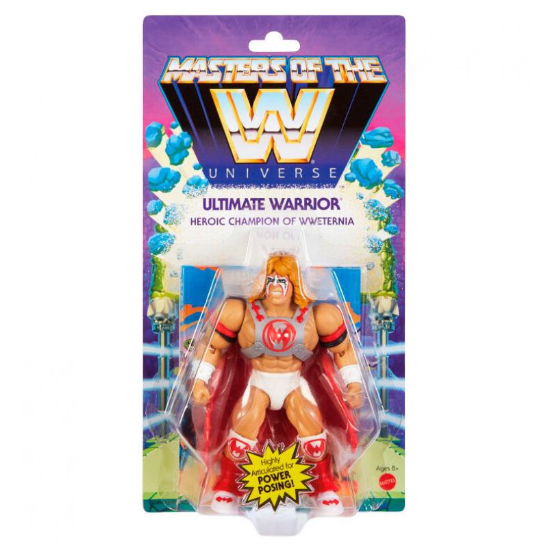 Figura Ultimate Warrior Masters of the WWE Universe 14cm - Imagen 1