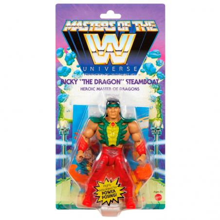 Figura Ricky The Dragon Steamboat Masters of the WWE Universe 14cm - Imagen 1