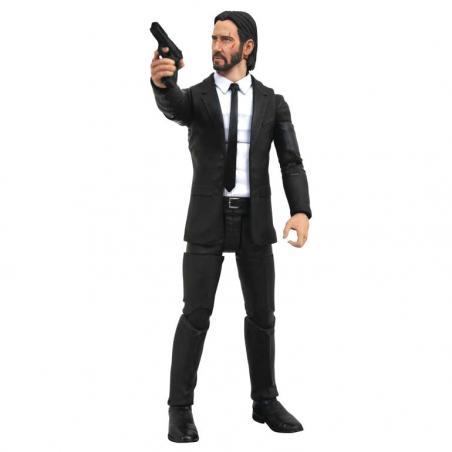 Figura articulada Select John Wick 18cm - Imagen 1