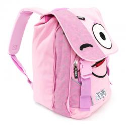 Mochila Spirit Emoticons Pink solapa - Imagen 1