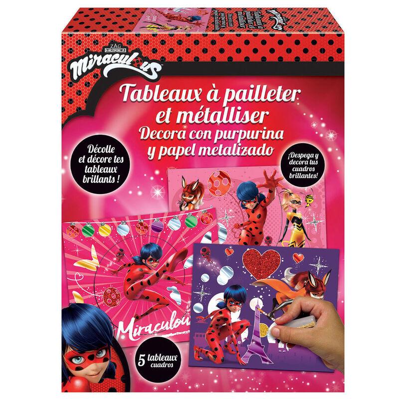 Decora con Purpurina y Papel Metalizado Prodigiosa Ladybug - Imagen 1