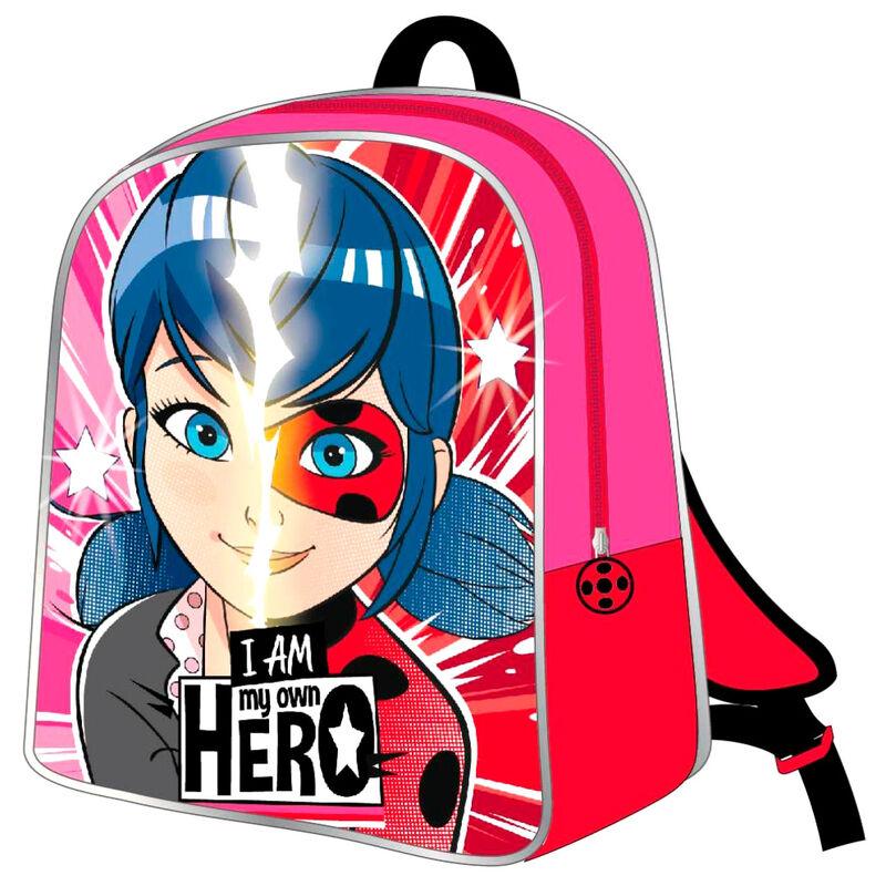 Mochila 3D Prodigiosa Ladybug 31cm - Imagen 1