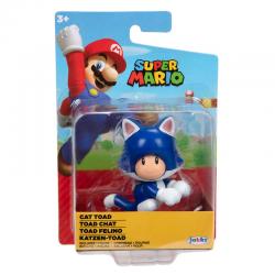 Figura Toad Felino Super Mario Nintendo 6,5cm - Imagen 1