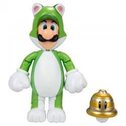 Figura Luigi Felino Super Mario Nintendo 10cm - Imagen 2