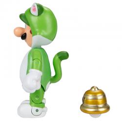 Figura Luigi Felino Super Mario Nintendo 10cm - Imagen 5